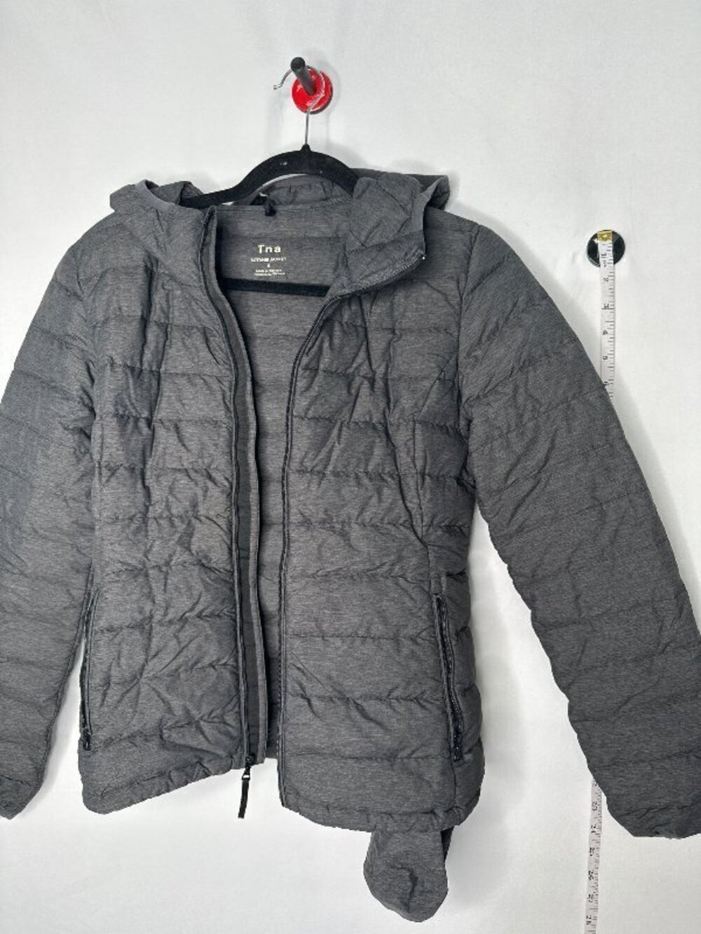 Tna Botanie Jacket packable goose down filled puffer Women Gray Puffer Outdoor
